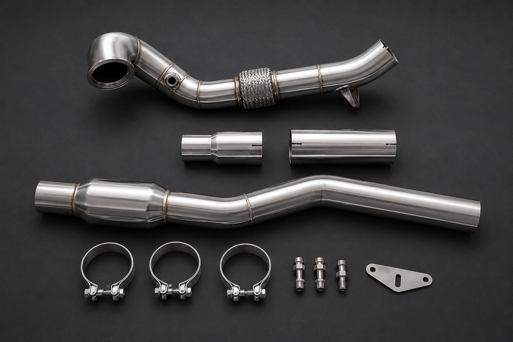 VCTR Performance Audi A3/S3 8V / VW Golf MK7 Catted Downpipe Kit
