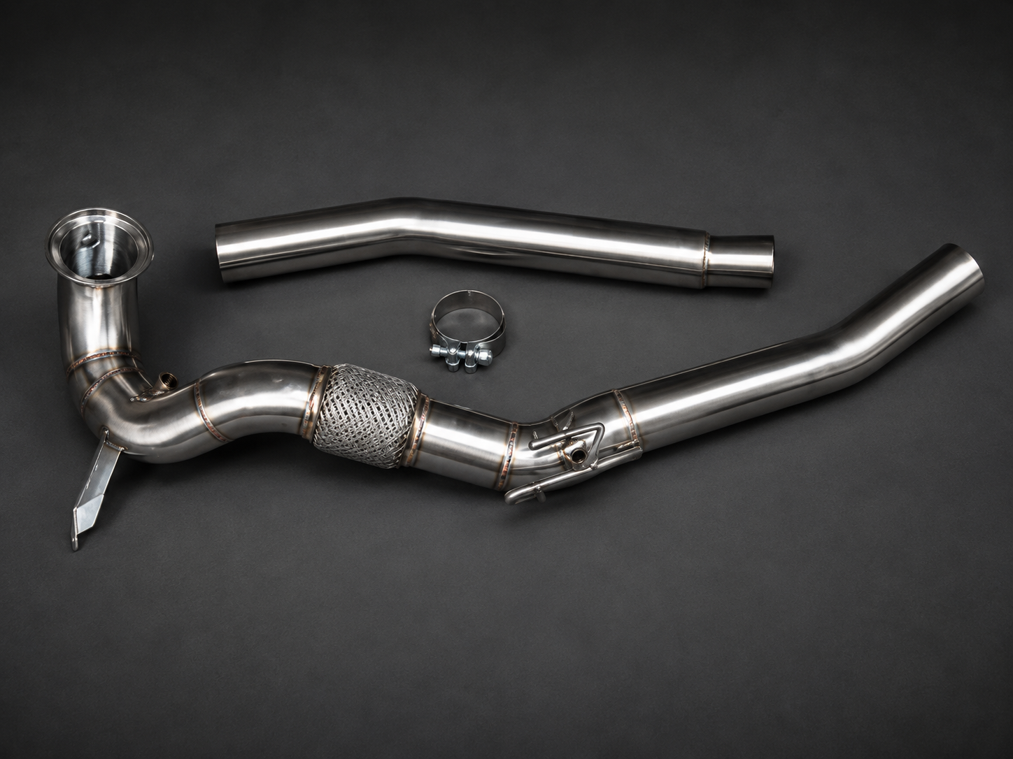 VCTR Performance VW Golf R MK8 / Audi S3 8Y Catless Downpipe Kit