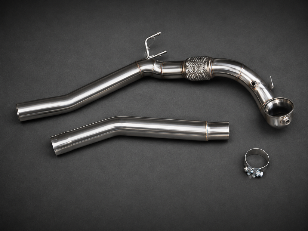 VCTR Performance VW Golf R MK8 / Audi S3 8Y Catless Downpipe Kit