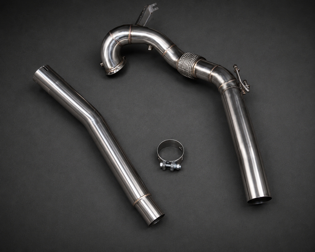 VCTR Performance VW Golf R MK8 / Audi S3 8Y Catless Downpipe Kit