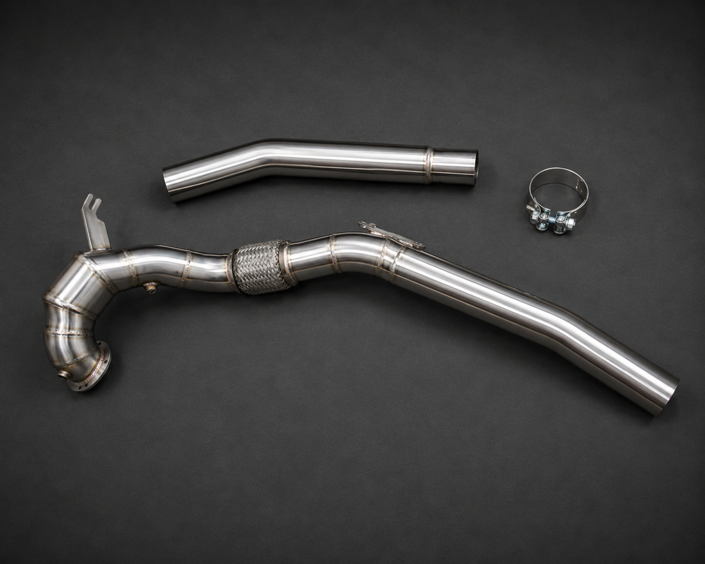 VCTR Performance VW Golf R MK8 / Audi S3 8Y Catted Downpipe Kit