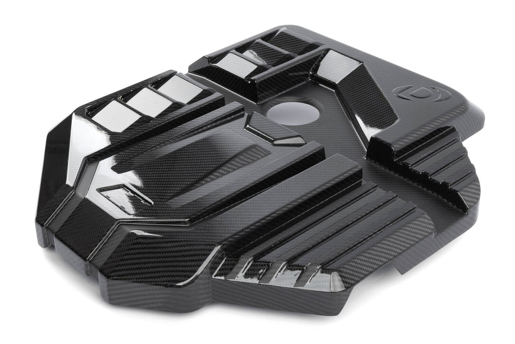 Dinan Gloss Carbon Fiber Engine Cover — BMW M2 G87 / M3 G80 / M4 G82/G83 (S58) D590-0005