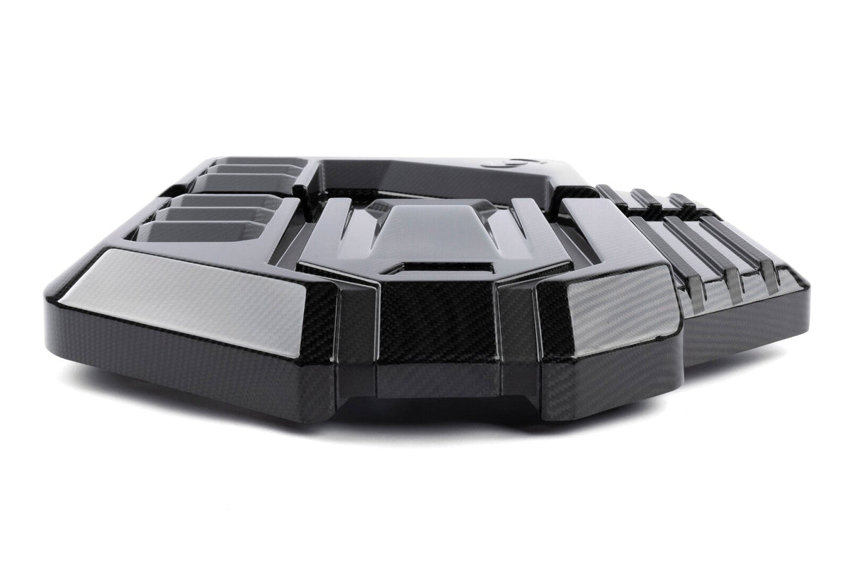 Dinan Gloss Carbon Fiber Engine Cover — BMW M2 G87 / M3 G80 / M4 G82/G83 (S58) D590-0005