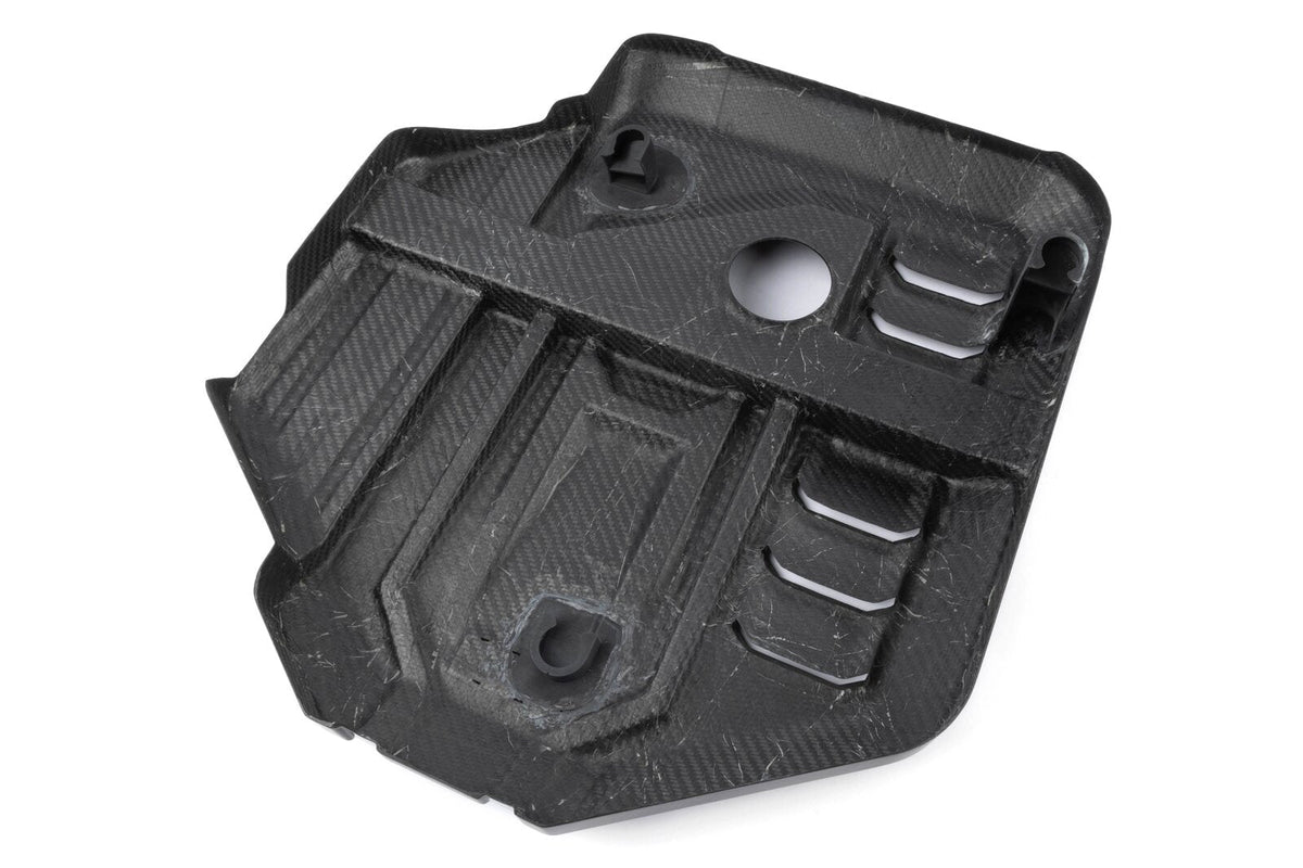 Dinan Gloss Carbon Fiber Engine Cover — BMW M2 G87 / M3 G80 / M4 G82/G83 (S58) D590-0005