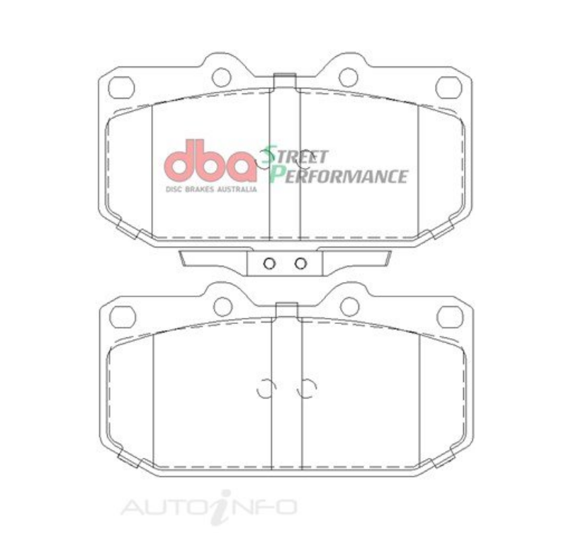 DBA XP Xtreme Performance Front Brake Pads - Subaru WRX 01-07/Nissan S14/S15/R32/R33/R34 image 2