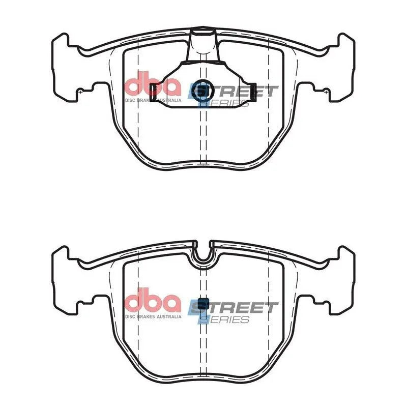 DBA SS Street Series OE Replacement Brake Pads - BMW Various 93-06 (Front) DB1409SS