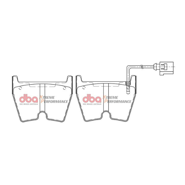DBA XP Xtreme Performance Front Brake Pads image 2