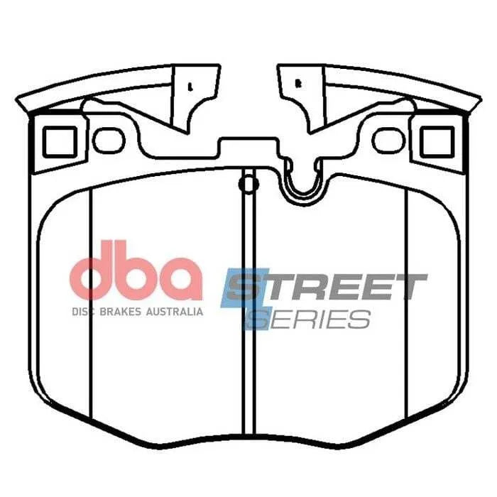 DBA SS Street Series OE Replacement Brake Pads DB15107SS