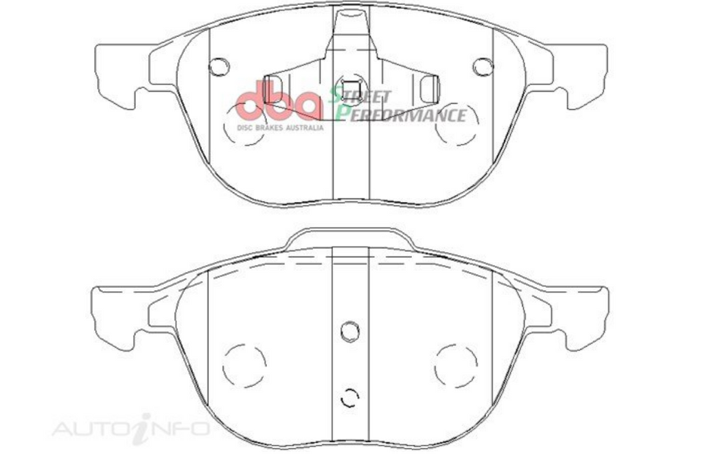 DBA SP Street Performance Front Brake Pads image 2