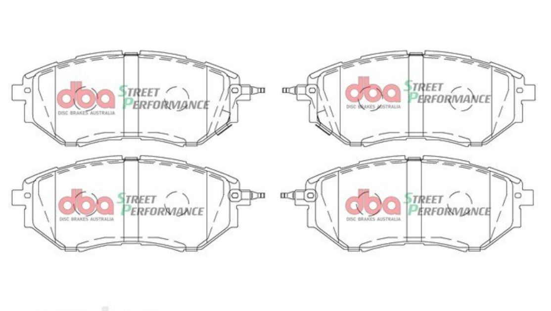 DBA SP Street Performance Front Brake Pads image 2