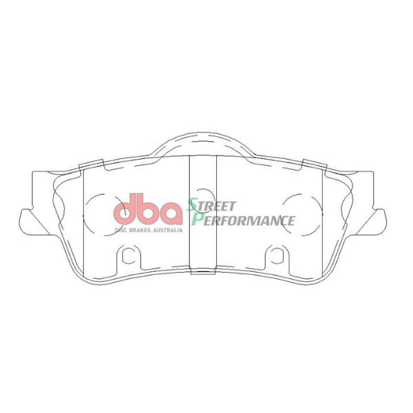 DBA XP Xtreme Performance Rear Brake Pads image 2