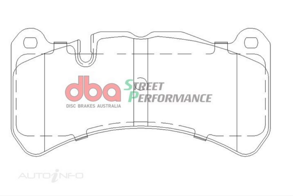 DBA RP Race Performance Front Brake Pads image 2