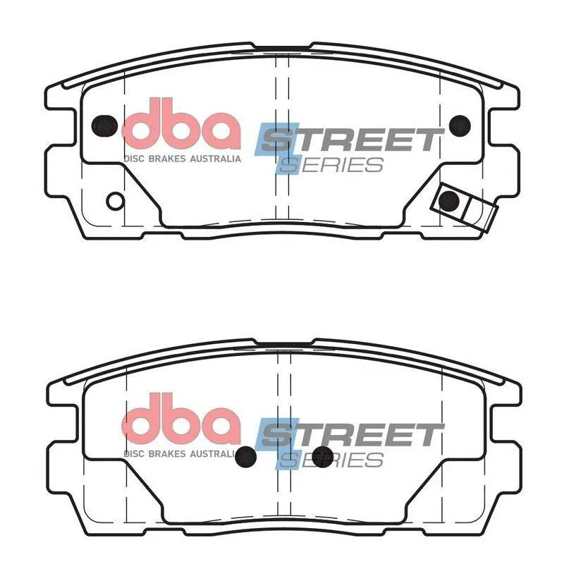 DBA SS Street Series OE Replacement Brake Pads - BMW/Holden/Hyundai Various 02-14 (Rear) DB1862SS