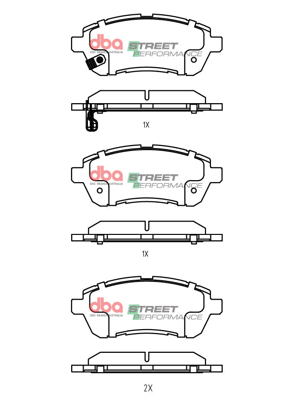 DBA SP Street Performance Brake Pads image 2