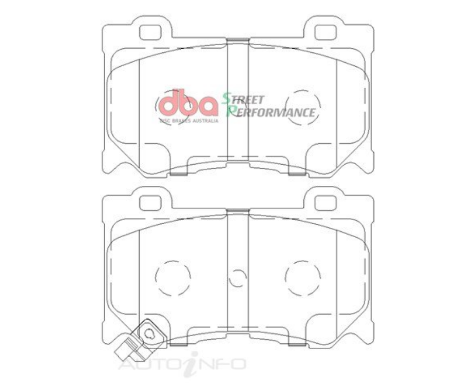DBA XP Xtreme Performance Front Brake Pads image 2