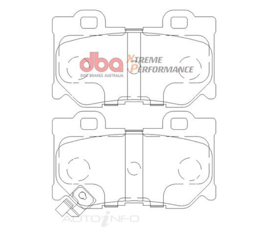 DBA SP Street Performance Rear Brake Pads image 2
