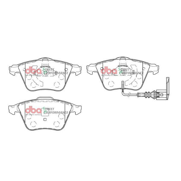DBA SP Street Performance Front Brake Pads image 2