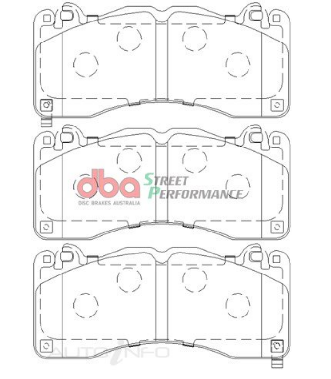 DBA XP Xtreme Performance Front Brake Pads image 2