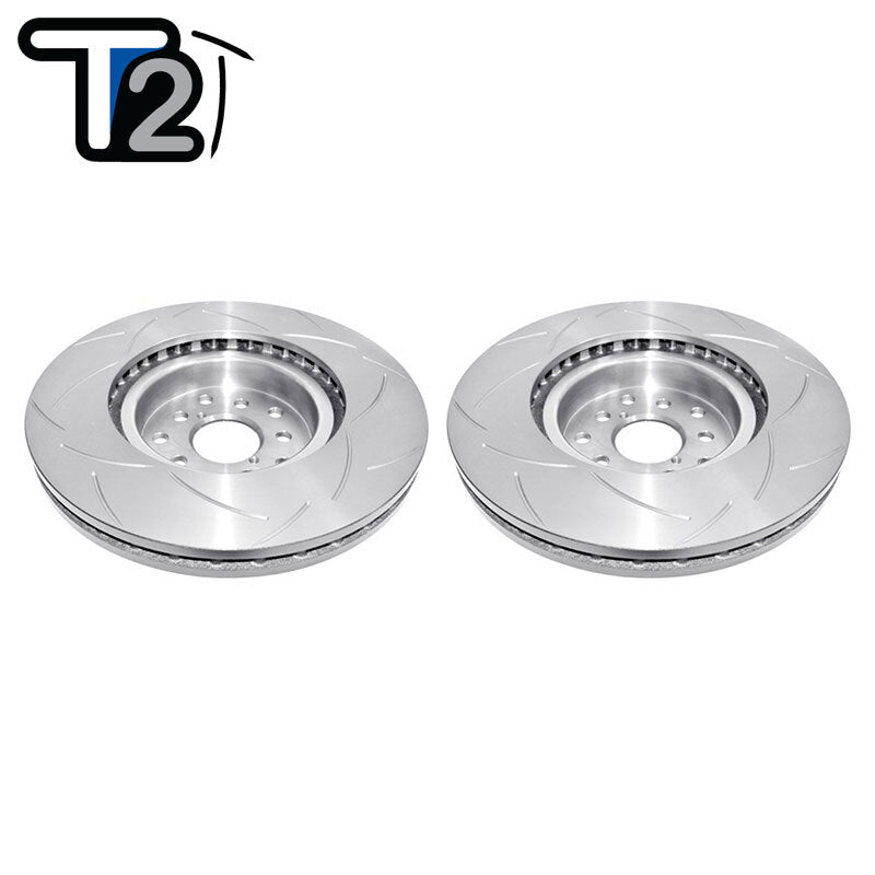 DBA T2 Street Slotted Rotors PAIR image 2