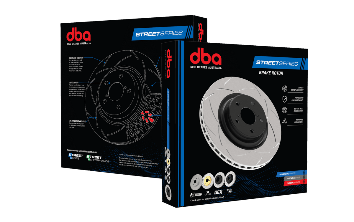 DBA T2 Street Series Slotted Rotors PAIR - BMW 3series E90/91/92/93/F31 & XI S&X Drive E84 (Front) D DBA2886S