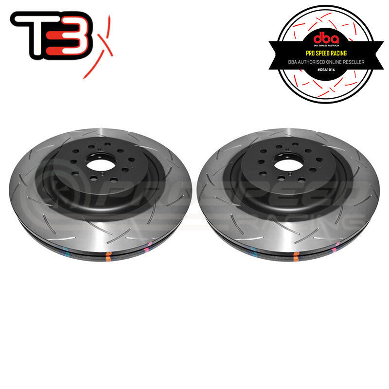 DBA T3 4000 Slotted Rotors PAIR image 1