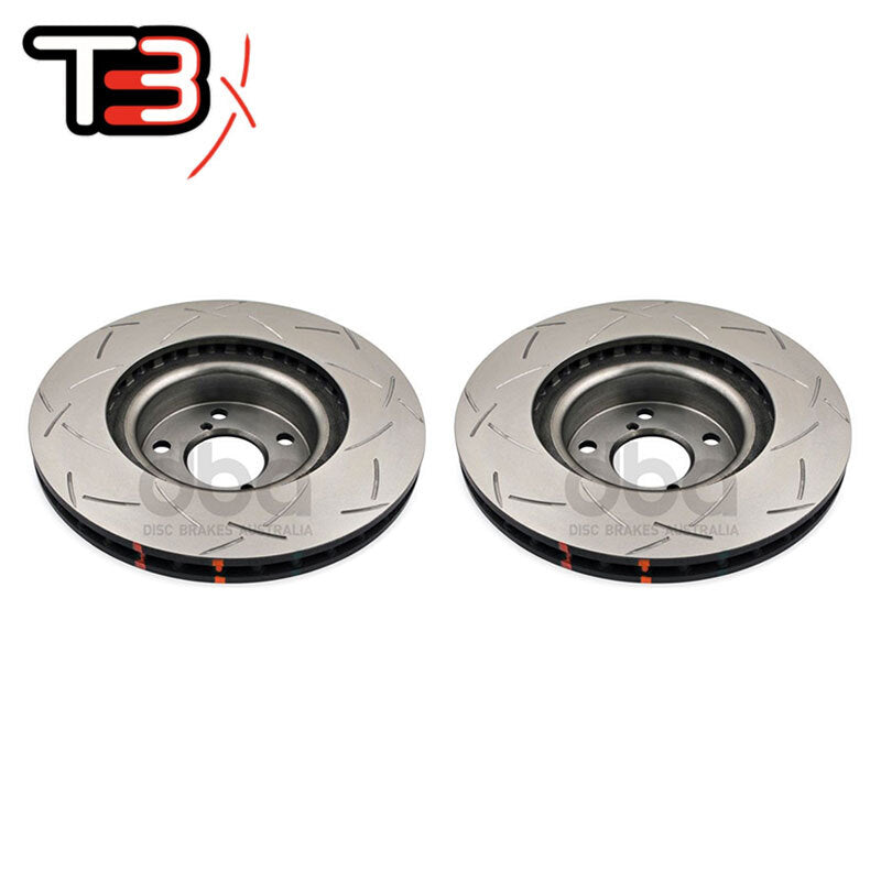 DBA T3 4000 Slotted Rotors PAIR image 2