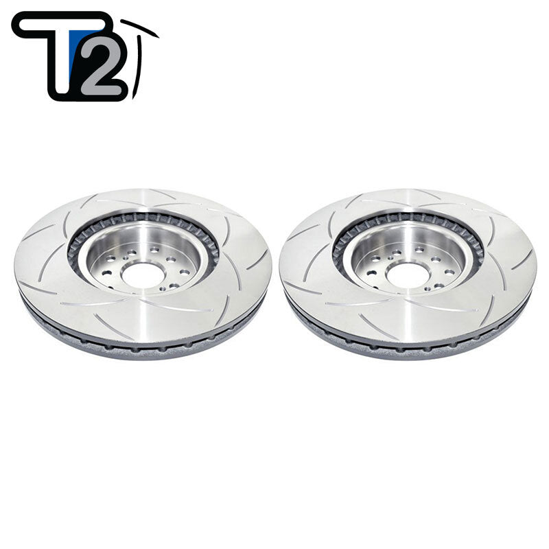 DBA T2 Street Slotted Rotors PAIR image 2