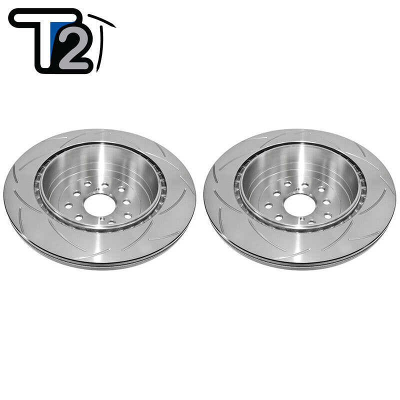 DBA T2 Street Slotted Rotors PAIR image 2