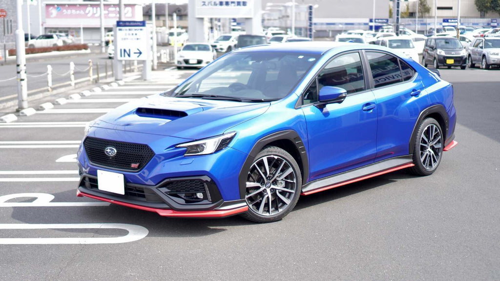 STI Genuine Cherry Blossom Side Spoiler Skirts