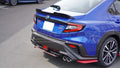STI Genuine Cherry Blossom Rear Side Spoiler Skirts
