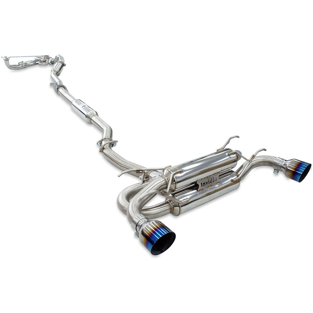 Invidia R400 70mm Engine Back Exhaust w/PSR Unequal Headers image 1