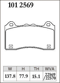 Dixcel ES Type Brake Pads image 2
