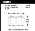 Project Mu NS-EP Front Brake Pads