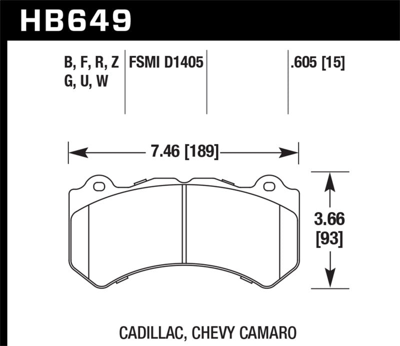 Project Mu RC09 Club Racer Front Brake Pads