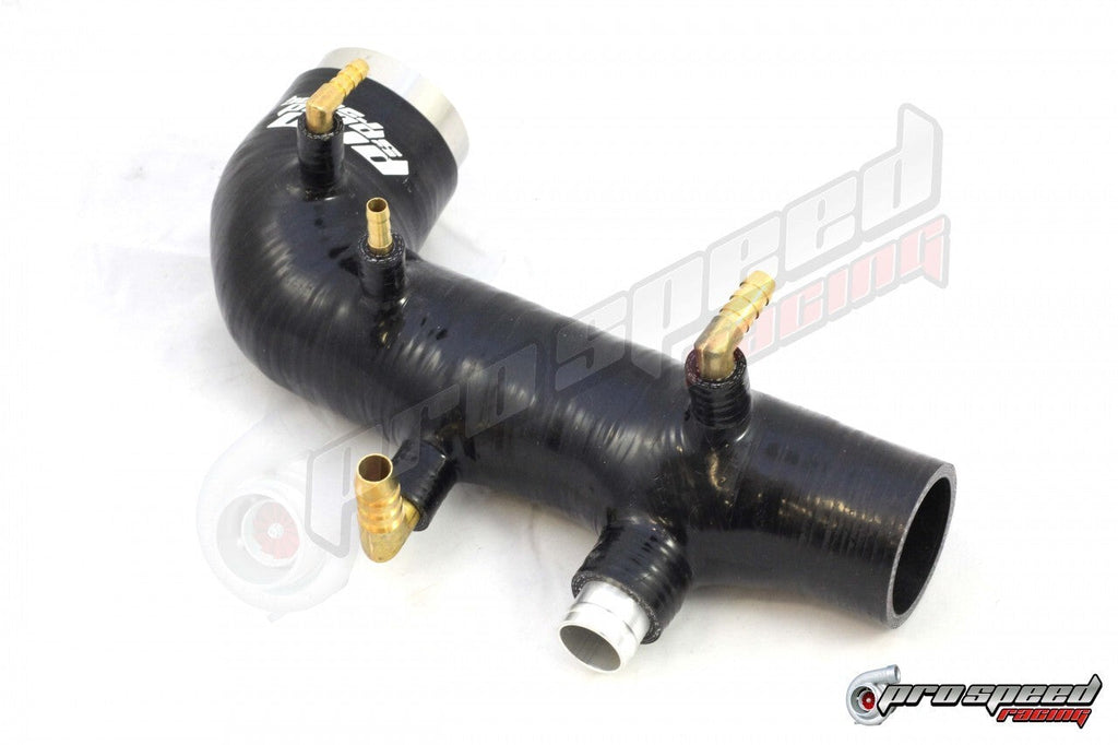 PSR Silicone Turbo Inlet BLACK - Subaru WRX 01-07/STI 01-21 STI/FXT 03-08 image 2