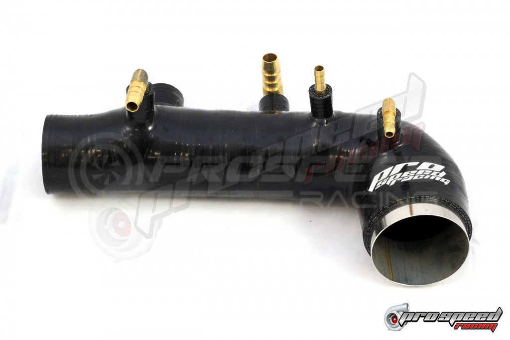 PSR Silicone Turbo Inlet + Post MAF SFB Combo BLACK - Subaru WRX & STI 01-07/FXT 03-08 image 1