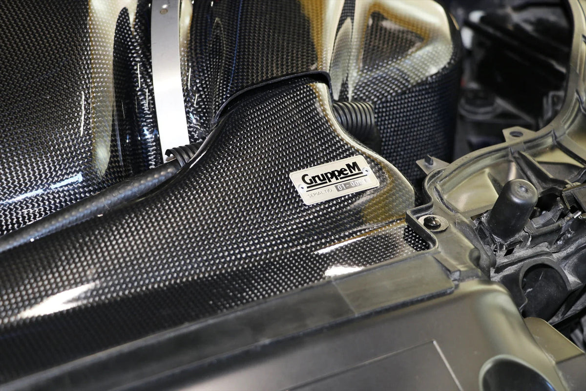 GruppeM Carbon Fibre Ram Air Intake System - Audi S3 8V / VW Golf GTI-R Mk7/Mk7.5 - FRI-0228