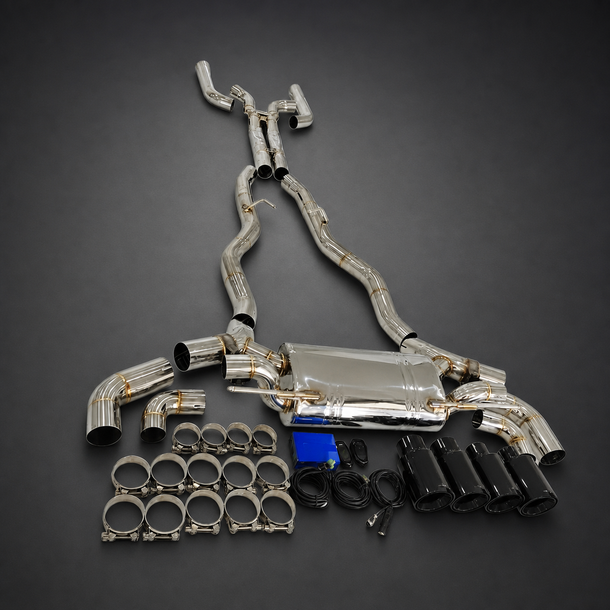VCTR Performance BMW M5 F90 Valved Catback Exhaust System