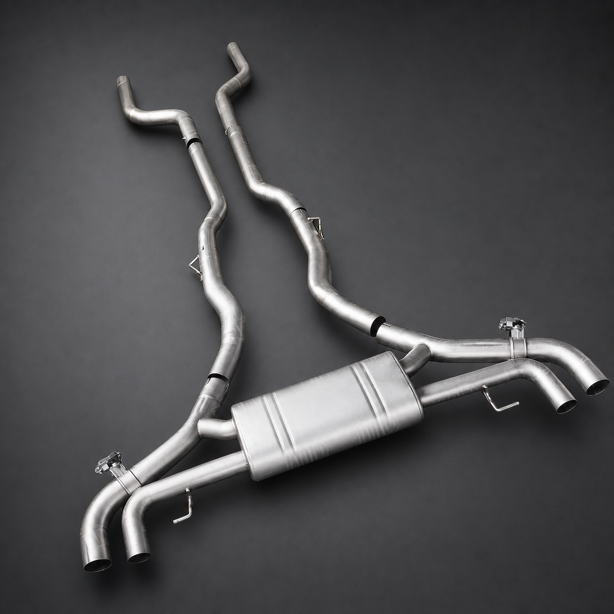 VCTR Performance BMW X5M F95 / X6M F96 Valved Catback Exhaust | Mirror Polished