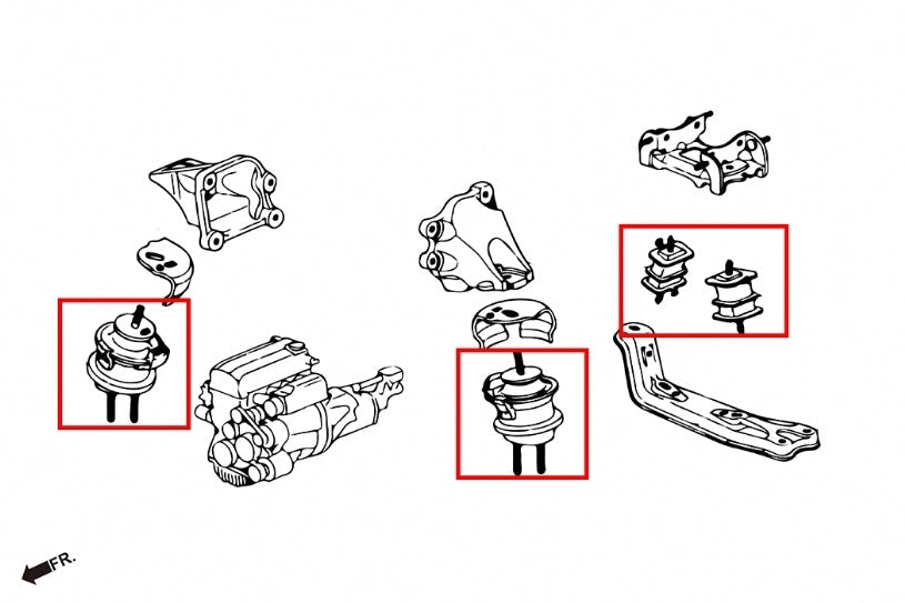 Hardrace Engine & Transmission Mount image 2