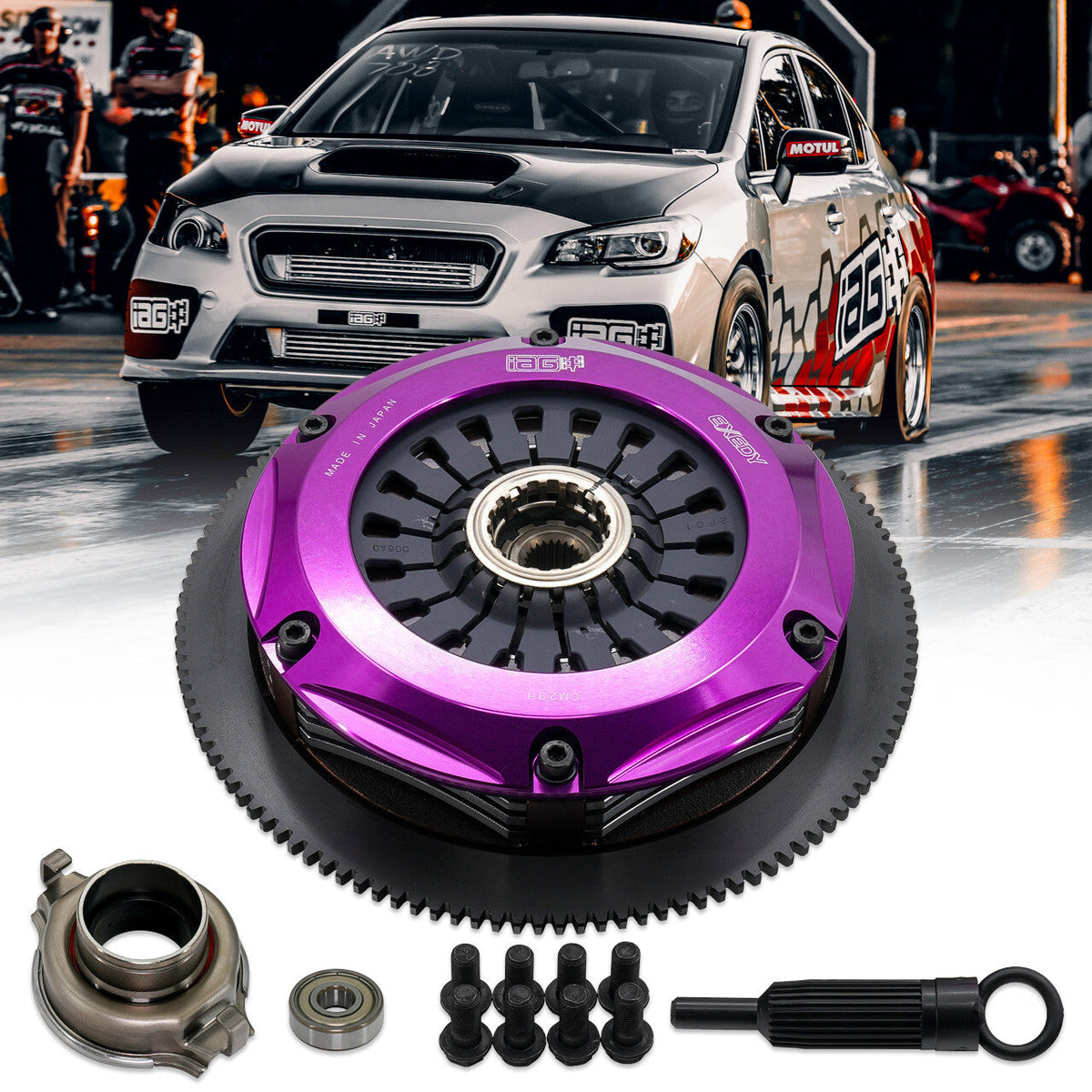 IAG Spec Exedy Triple Disc Clutch Kit 26 Spline image 2