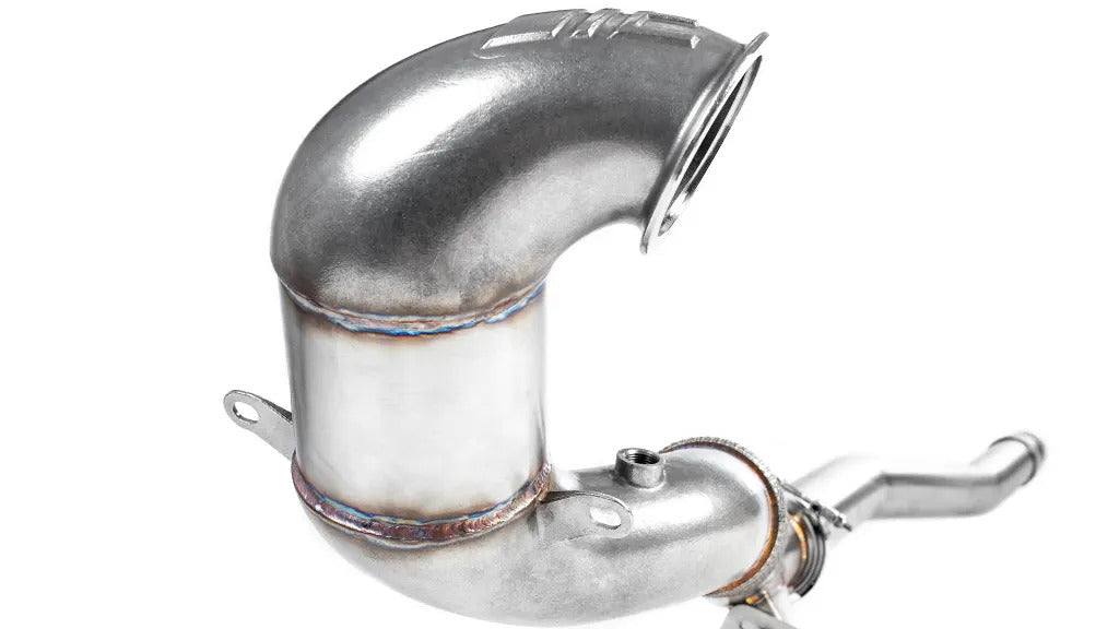 Integrated Engineering Cast Catted Downpipe - Audi A3 8V/VW Golf GTI Mk7/Mk7.5 FWD - IEEXCI3