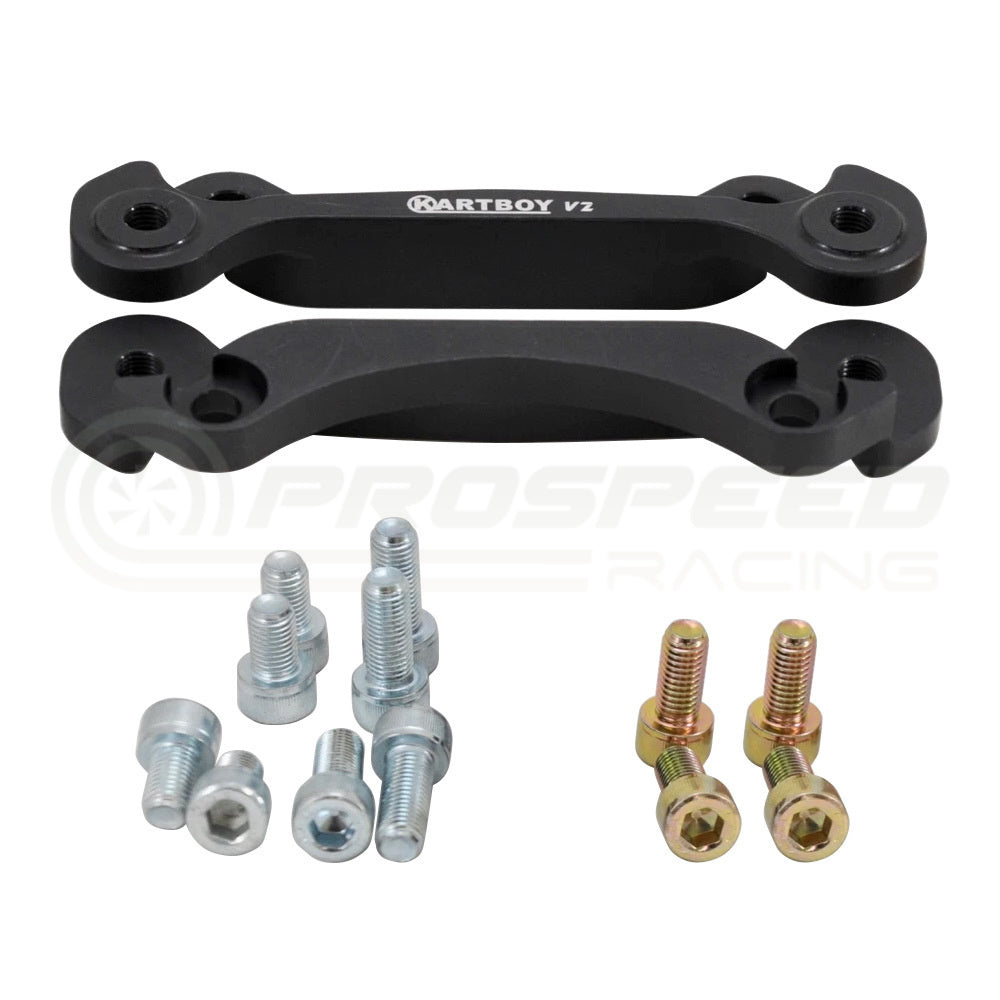 Kartboy V2 2 Pot Rear Brake Caliper Adaptors image 1