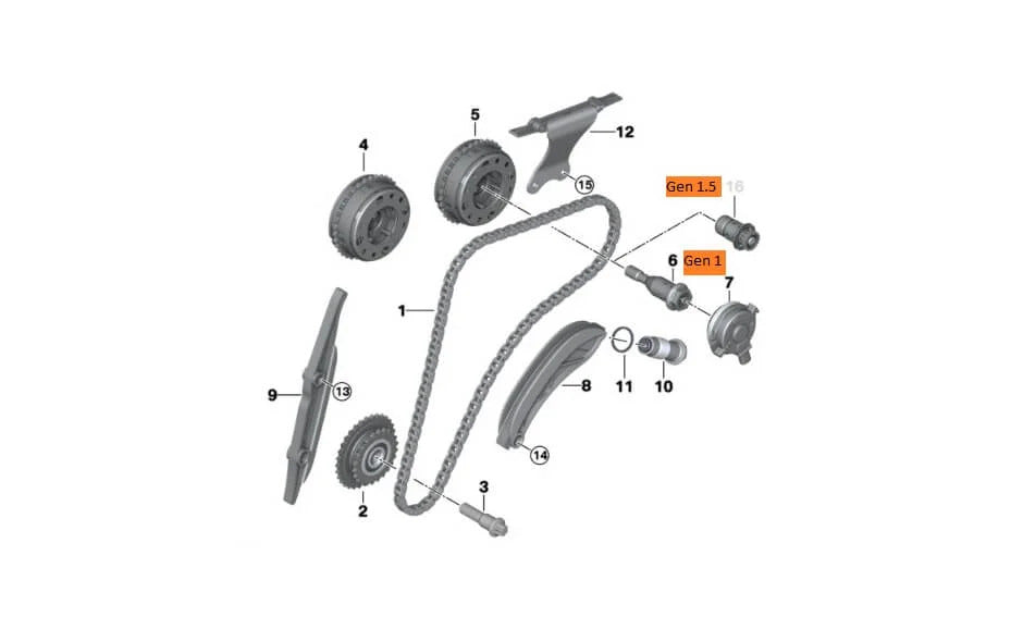 Kelford Camshafts - Toyota Supra A90/BMW Z4 G29 (B58 Gen 1.5) 2-257-A 2-257-B 2-257-C image 2