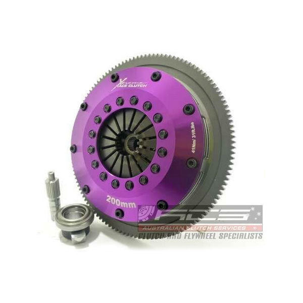 Xtreme 200mm Twin Plate Sprung Ceramic Clutch Kit incl. Flywheel image 1