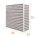 Mishimoto Universal Air-to-Air Race Intercooler Core - 10.50" x 10.40" x 3.50"