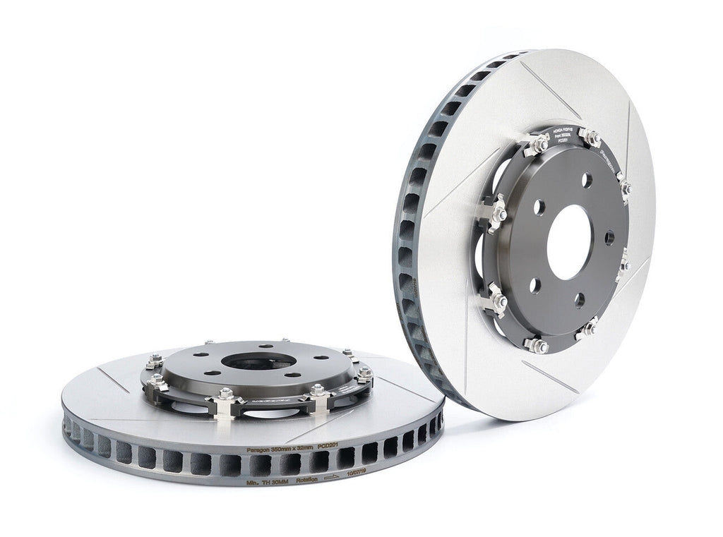Paragon 2-Piece Front Brake Rotors Pair 365x34mm