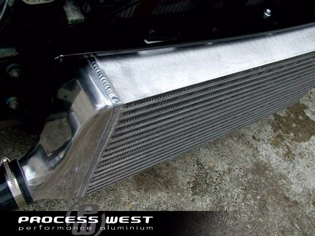 Process West Front Mount Intercooler Kit Black