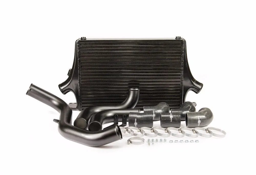 Front Mount Intercooler Kit (Focus ST) Black Core — PWFMIC05B