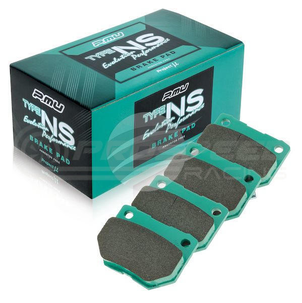 Project Mu NS-EP Rear Brake Pads - Subaru WRX 01-07/Nissan R32/R33/R34 image 1